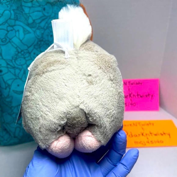 1 OWNER! AUTH SALES RECEIPT! RETIRED BNWT Jellycat Cuddlebud Bernard Bunny - Picture 10 of 15